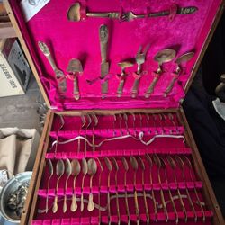 Vintage Thai Bronzeware Set 