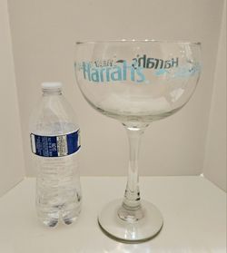 Harrahs Extra Large Margarita Glass 
