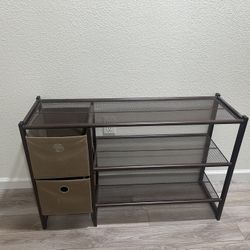Show Rack With Cubbies 