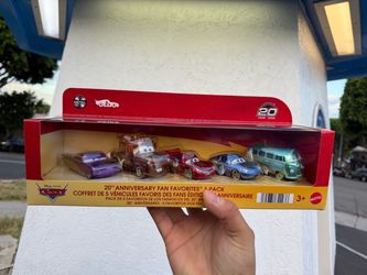 Disney Pixar Cars 20th Anniversary Fan Favorites 5-Pack