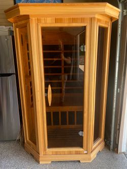2-person Indoor Sauna Infrared-Excellent Condition Beauty & Sauna Connection Model KLE-SA