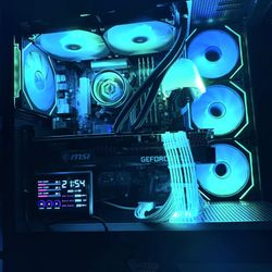 Liquid-Cooled Gaming PC — Intel i9-12900KF / RTX 3080 / 64GB DDR4 / 1TB SSD