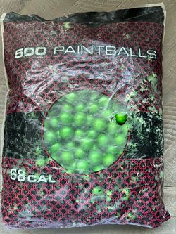 Recreational paint gun balls