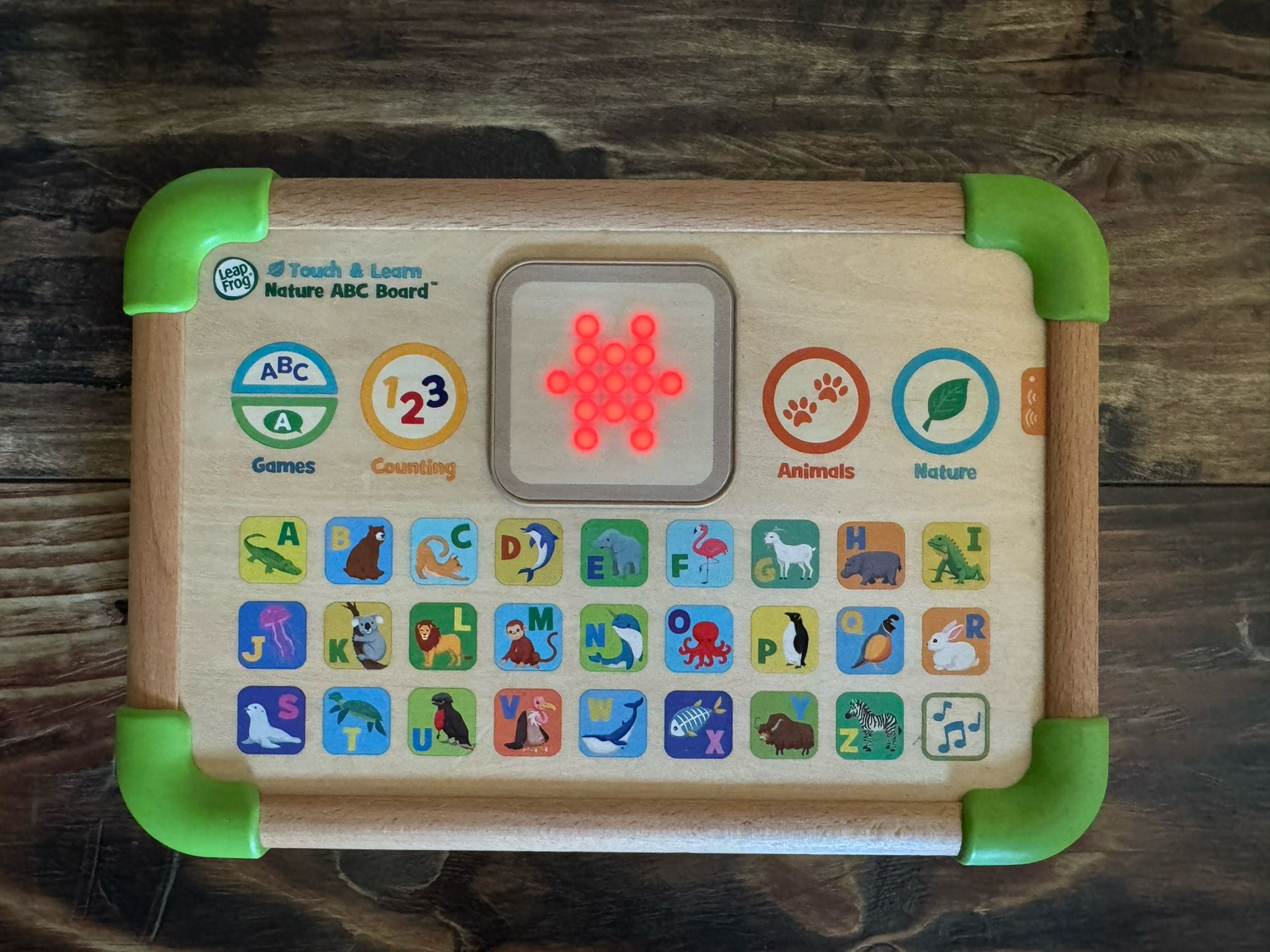 LeapFrog Touch and Learn Nature ABC Board, Green