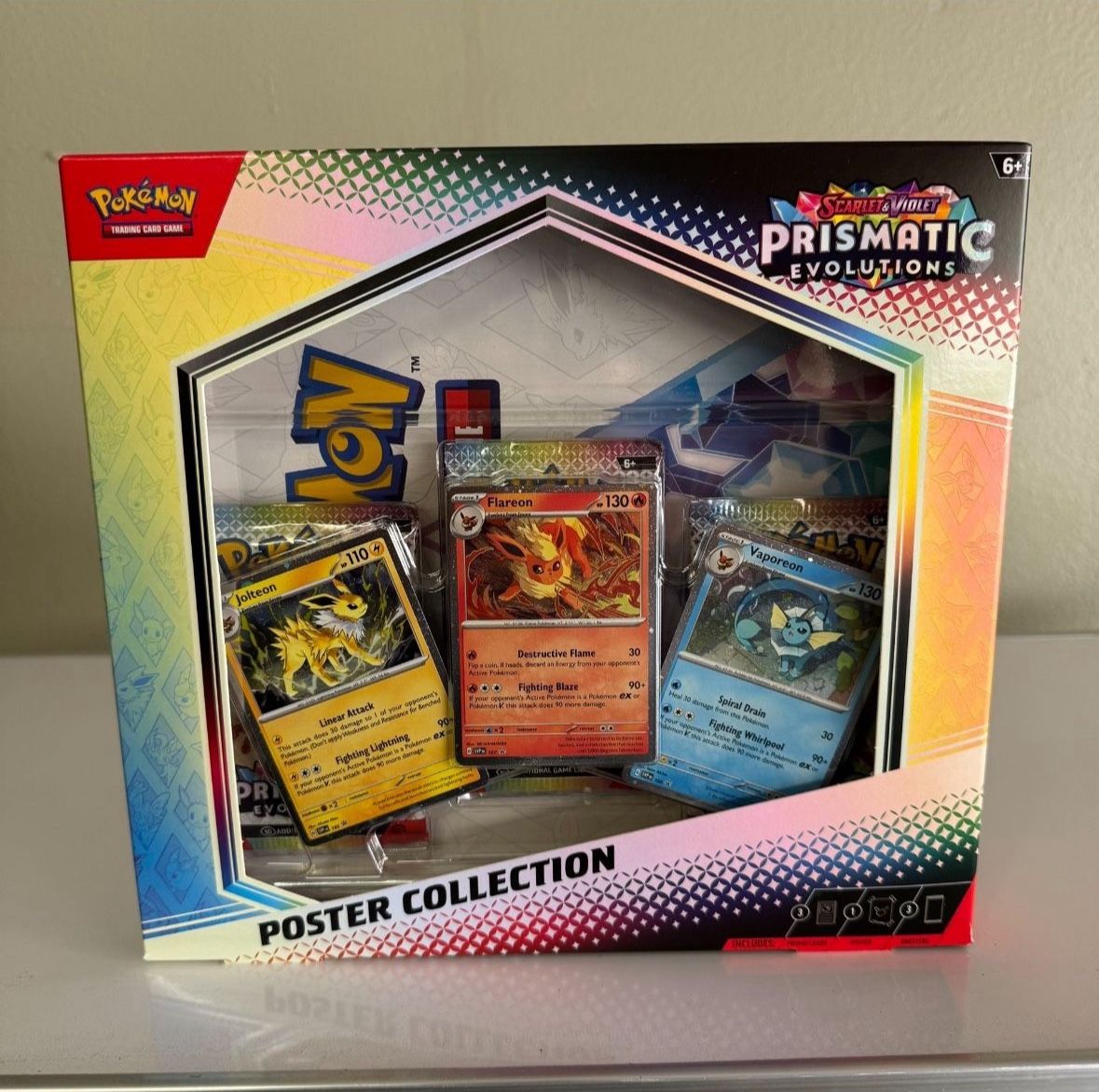 Pokemon Scarlet and Violet Prismatic Evolutions Poster Collection