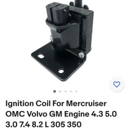 Ignition Coil for Mercruiser Or Volvo 3.0 Engine 
