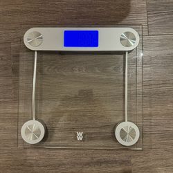 Clear Glass weight Scale