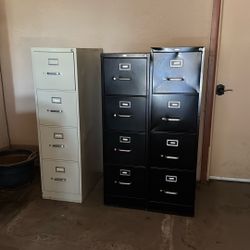 Metal Filing Cabinets NO KEYS $20 Each