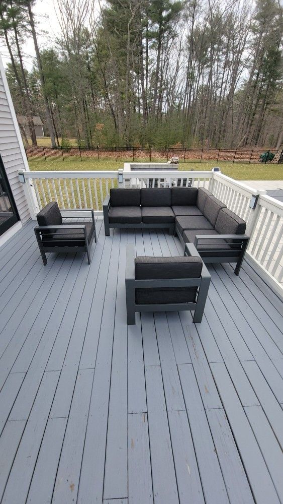 PATIO FURNITURE WITH FIREPLACE $975 Or B/O