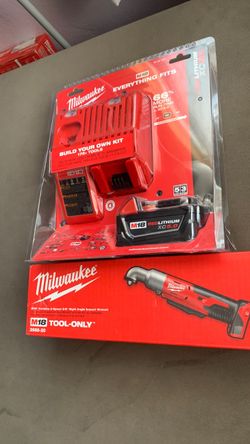 Milwaukee 3/8” right angle drill combo