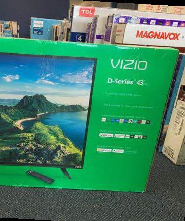 Brand New Vizio 43” TV! Open box and warranty VM