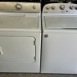 Washer and dryer