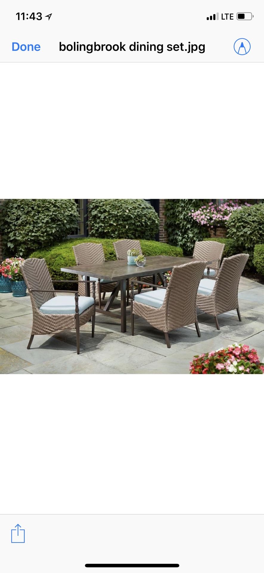 Bolingbrook 7pc dining set