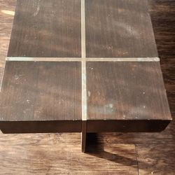 Brown Wood Coffee Table