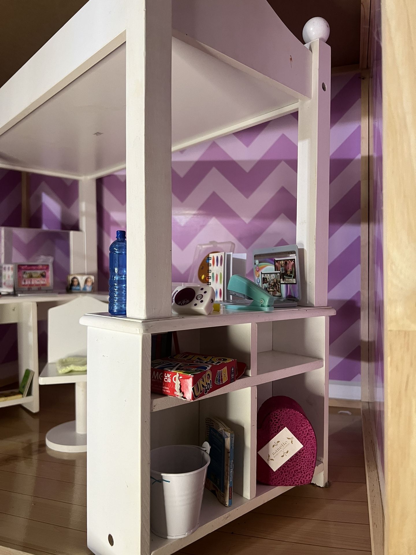 Our Generation /American Girl Loft/desk Bed, For DOLLS