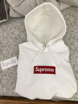 Sudadera Supreme Box Logo Cuello Redondo Óxido FW18SW26 Talla M Mediana