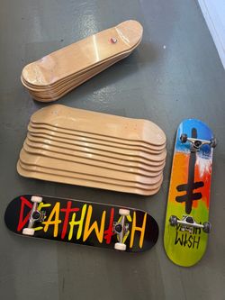 skateboards and accessories