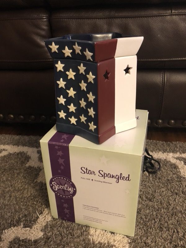 Star Spangled Scentsy warmer