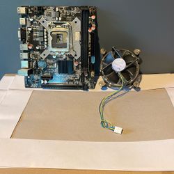 DDR3 Mobo And Stock Air Cooler