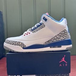 Nike Air Jordan 3 Retro True Blue Sz 10