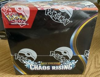 Pokémon TCG Mega Evolution Chaos Rising Booster Box 36 Packs Sealed