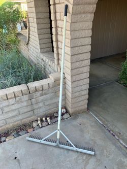 36” landscaping rake