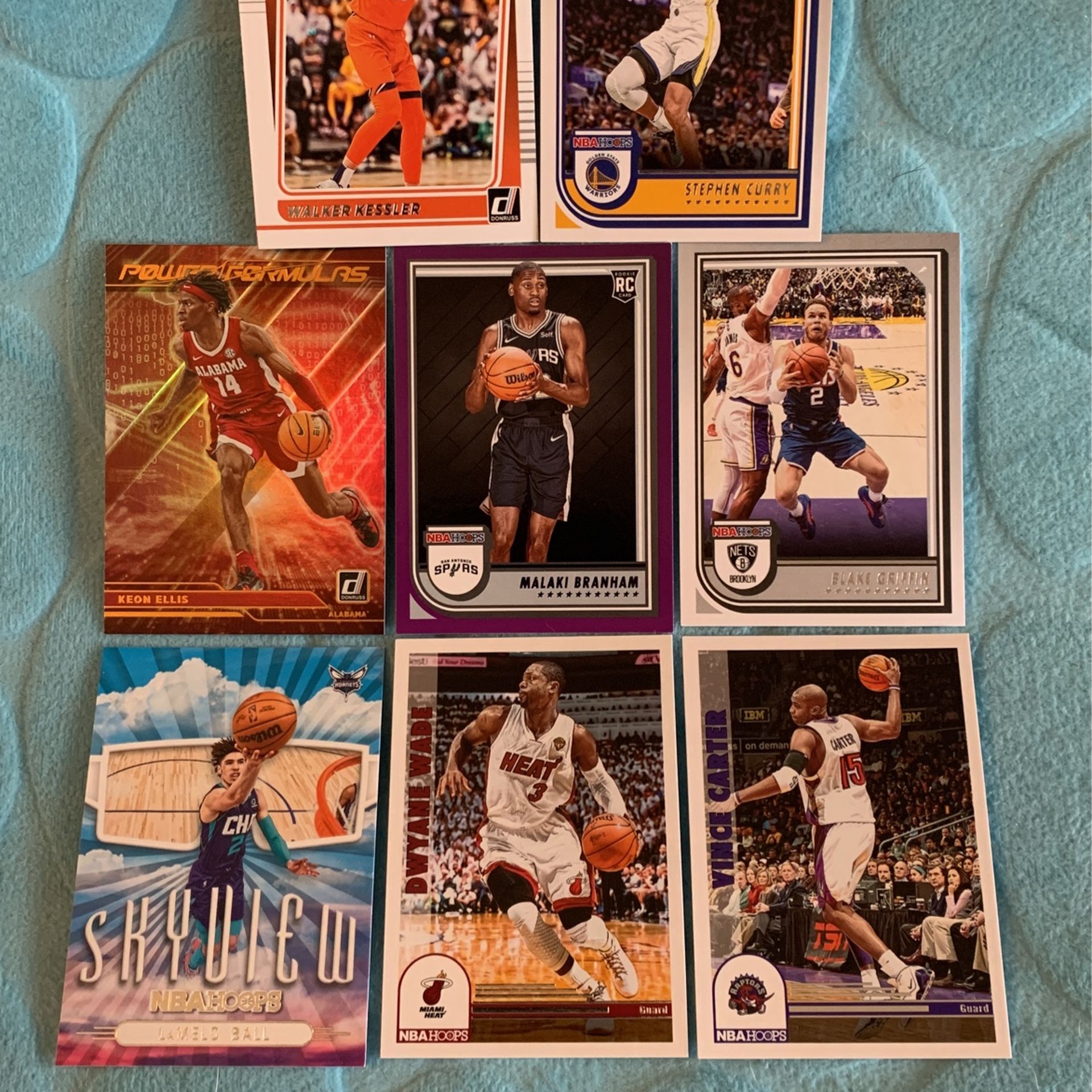 2022-23 NBA Basketball Card Lot of 8 Cards
