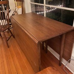 Mid century  folding  table