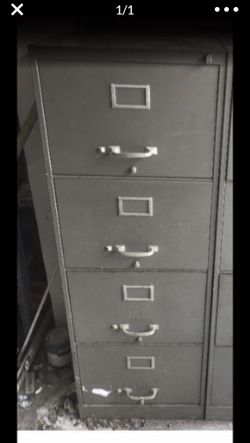 Filing cabinet must sell