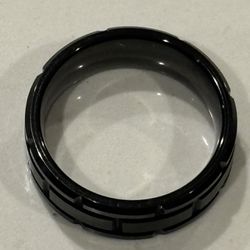 Tungsten Black Ring Size 10