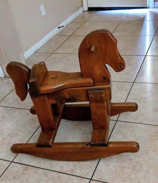 Handmade Children's Rocking Horse 