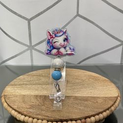 Unicorn Glitter Badge Reel