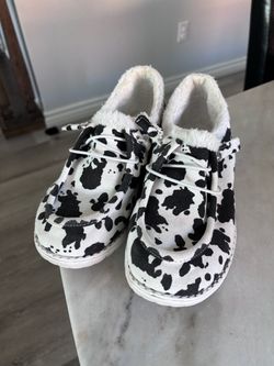 Cow Print Shoes