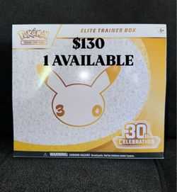 Pokemon 30th Celebration ETB