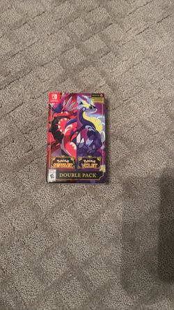 Pokemon Scarlet and Violet double pack New