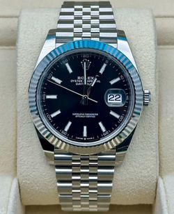 2026 Rolex Datejust 41MM Black Dial Jubilee Bracelet (126334)