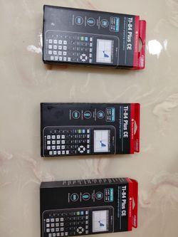 All 3 TEXAS INSTRUMENTS 84 PLUS C3