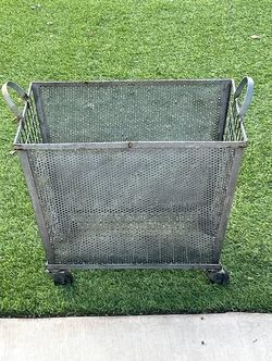 Industrial Metal Cart $40