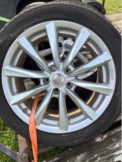 Infiniti 18 inch wheels and tires