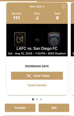 LAFC VS SAN DIEGO