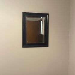 27 “ Long  And 22wide Brown Frame Mirror ( New )