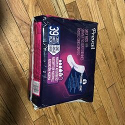 Prevail daily pads 39 count long - 6 packs $33