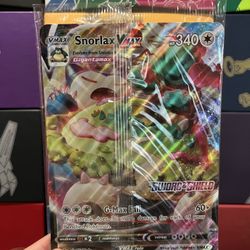 pokemon card binder nearby Snorlax VMAX (Secret) main image 0