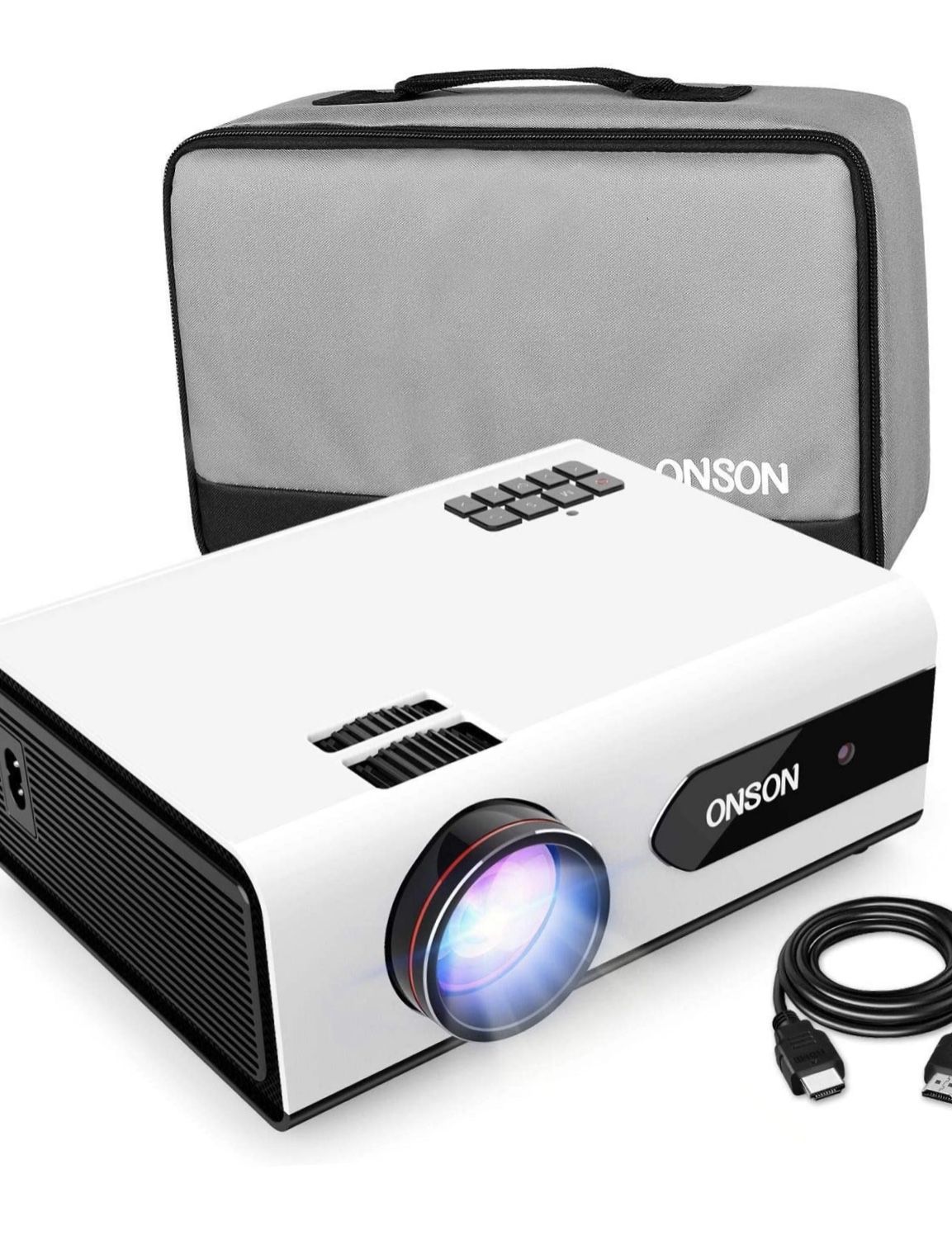 Brand new🔥🔥video projector with HDMI cable wire
