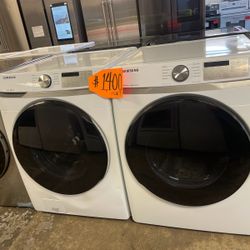 🔥SAMSUNG WHITE FRONTLOADER SET🔥