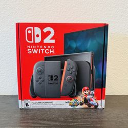 Nintendo Switch 2 Console Mario Kart™ World Bundle Brand New Sealed