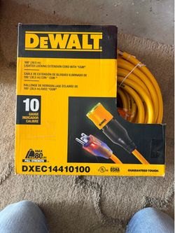 DeWalt 100 feet extension cord