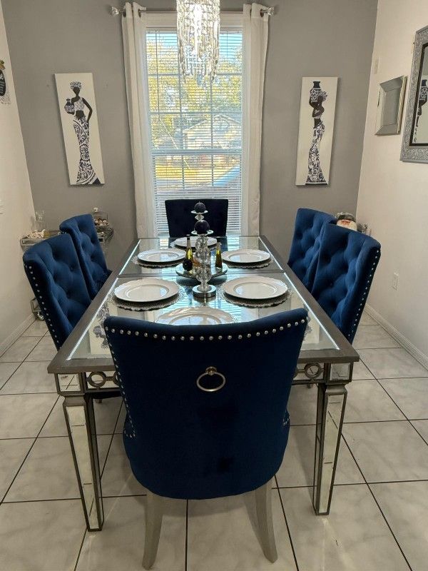 Full Set Of Blue Fernuture 