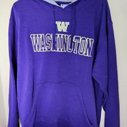 New Washington Huskies Hoodie Mens Large