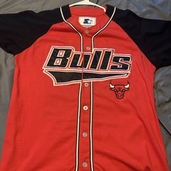 Bulls Baseball starter Jersey large